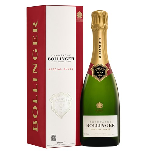 Half Bottle of Bollinger Special Cuvee Champagne 37.5cl - Top-Rated